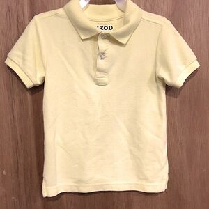 IZOD Light Yellow Polo boys size M